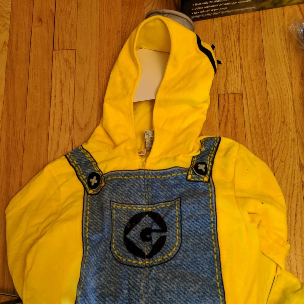 Adult Minions Costume Jumpsuit